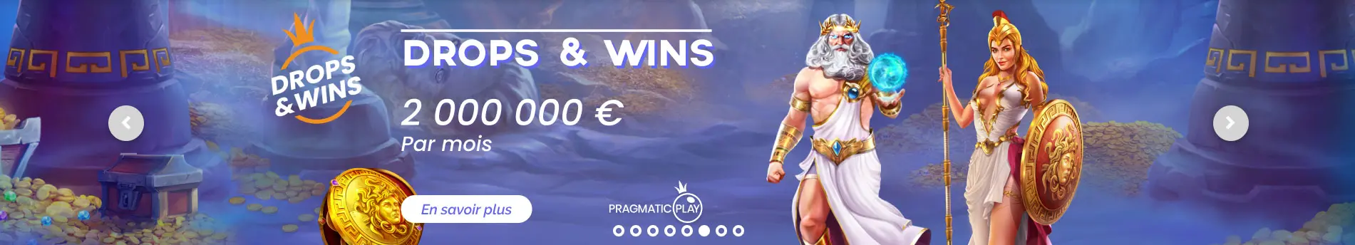 Drop and Wins GO BET SPACE CASINO 